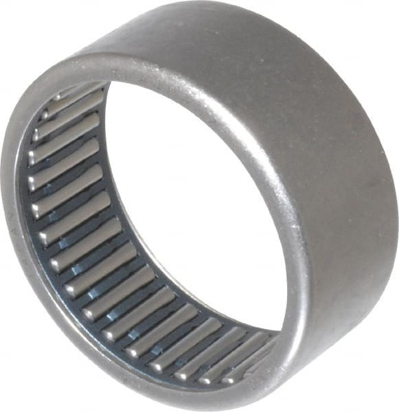IKO - 1.575" Bore Diam, 5,700 Lb. Dynamic Capacity, 40 x 47 x 20mm, Caged, Open End, Shell Needle Roller Bearing - 1.85" Outside Diam, 0.787" Wide - Exact Tooling