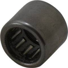 INA Bearing - 0.315" Bore Diam, 620 Lb. Dynamic Capacity, 8 x 12 x 10mm, Caged, Single Seal, Open End, Shell Needle Roller Bearing - 0.472" Outside Diam, 0.394" Wide - Exact Tooling