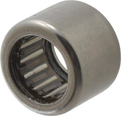 INA Bearing - 0.472" Bore Diam, 1,460 Lb. Dynamic Capacity, 12 x 18 x 14mm, Caged, Single Seal, Open End, Shell Needle Roller Bearing - 0.709" Outside Diam, 0.551" Wide - Exact Tooling