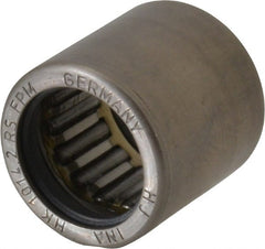 INA Bearing - 0.394" Bore Diam, 990 Lb. Dynamic Capacity, 10 x 14 x 14mm, Caged, Double Seal, Open End, Shell Needle Roller Bearing - 0.551" Outside Diam, 0.551" Wide - Exact Tooling