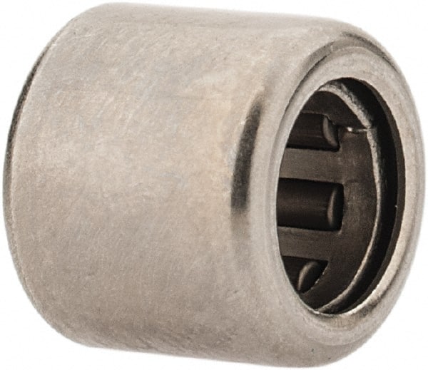 INA Bearing - 5/32" Bore Diam, 285 Lb. Dynamic Capacity, 5/32 x 9/32 x 1/4", Caged, Open End, Shell Needle Roller Bearing - 9/32" Outside Diam, 1/4" Wide - Exact Tooling