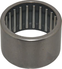 IKO - 1-1/4" Bore Diam, 6,100 Lb. Dynamic Capacity, 1-1/4 x 1-1/2 x 1", Caged, Open End, Shell Needle Roller Bearing - 1-1/2" Outside Diam, 1" Wide - Exact Tooling