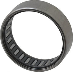 IKO - 1-3/8" Bore Diam, 3,050 Lb. Dynamic Capacity, 1-3/8 x 1-5/8 x 1/2", Caged, Open End, Shell Needle Roller Bearing - 1-5/8" Outside Diam, 1/2" Wide - Exact Tooling