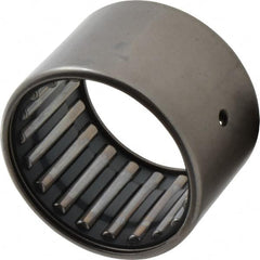 IKO - 1-1/2" Bore Diam, 10,600 Lb. Dynamic Capacity, 1-1/2 x 1-7/8 x 1-1/4", Caged, Open End, Shell Needle Roller Bearing - 1-7/8" Outside Diam, 1-1/4" Wide - Exact Tooling