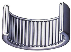 IKO - 1-1/2" Bore Diam, 8,100 Lb. Dynamic Capacity, 1-1/2 x 1-7/8 x 7/8", Caged, Open End, Shell Needle Roller Bearing - 1-7/8" Outside Diam, 7/8" Wide - Exact Tooling