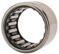 IKO - 11/16" Bore Diam, 2,900 Lb. Dynamic Capacity, 11/16 x 9/16 x 5/8", Caged, Shell Needle Roller Bearing - Heavy Section, 15/16" Outside Diam, 5/8" Wide - Exact Tooling