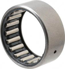 IKO - 1-3/8" Bore Diam, 6,600 Lb. Dynamic Capacity, 1-3/8 x 1-3/4 x 3/4", Caged, Shell Needle Roller Bearing - Heavy Section, 1-3/4" Outside Diam, 3/4" Wide - Exact Tooling
