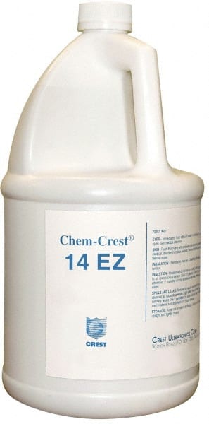 CREST ULTRASONIC - 1 Gal Parts Washer Fluid - Water-Based - Exact Tooling