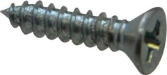 Value Collection - #6 Flat Head Phillips Sheet Metal Screw - Steel, 5/8" OAL, Grade 2 - Exact Tooling