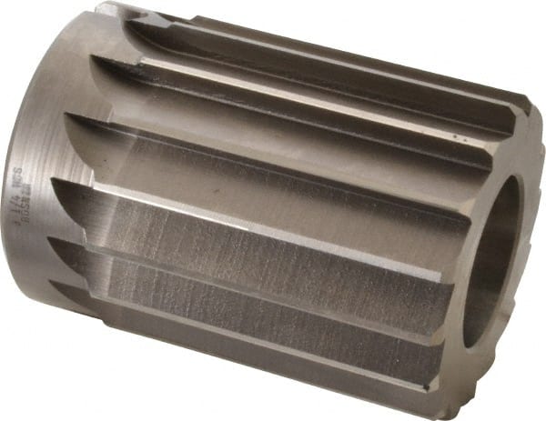 Interstate - 3-1/4" Reamer Diam, Straight Flute Shell Reamer - Exact Tooling