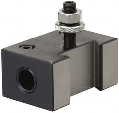 Phase II - Series CA, #41 Boring Bar Tool Post Holder - 14 to 20" Lathe Swing, 2-3/4" OAH, 1-3/8" Centerline Height - Exact Tooling