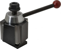 Phase II - 14 to 20 Inch Lathe Swing, Wedge Type Quick Change Tool Post - 6-1/4 Inch Tool Post Height, Series 400, 7 Inch Overall Height - Exact Tooling