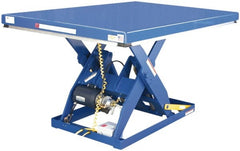Vestil - 4,000 Lb Capacity Electric Scissor Lift Table - 7" Lift Height, 48" Platform Length x 24" Platform Width - Exact Tooling