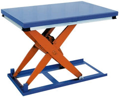 Vestil - 1,500 Lb Capacity Electric Scissor Lift Table - 8-5/8" Lift Height, 36" Platform Length x 24" Platform Width - Exact Tooling