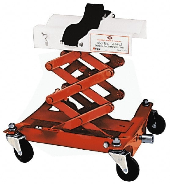 Value Collection - 450 Lb Capacity Mechanical Transmission Scissor Jack - 7-1/4 to 22-1/2" High, 16-1/2" Chassis Width x 16" Chassis Length - Exact Tooling