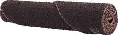 Merit Abrasives - 3/8" Max Roll Diam x 2" OAL, 80 Grit Aluminum Oxide Straight Cartridge Roll - 1/8" Pilot Hole Diam, Medium Grade - Exact Tooling