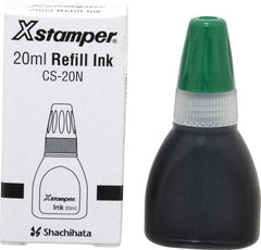 Value Collection - Rubber Stamp Accessories Type: Refill Ink Color: Green - Exact Tooling