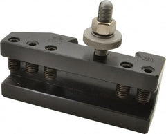 Aloris - Series CA, #13 Extension Tool Post Holder - 14 to 20" Lathe Swing, 2-1/2" OAH, 1" Max Tool Cutting Size, 1-11/16" Centerline Height - Exact Tooling