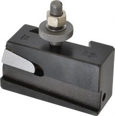 Aloris - Series CA, #7 Universal Parting Blade Tool Post Holder - 14 to 20" Lathe Swing, 2-1/2" OAH, 7/8" Max Tool Cutting Size, 1-7/16" Centerline Height - Exact Tooling