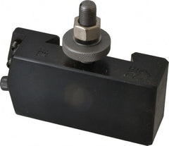 Aloris - Series CA, #8 Threading Tool Post Holder - 14 to 20" Lathe Swing, 2-1/4" OAH, 1-1/4" Centerline Height - Exact Tooling