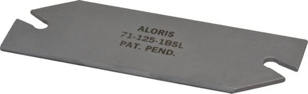 Aloris - Indexable Cut-Off Blade - GTN-3 Blade, AXA, BXA, CXA Series - Exact Tooling