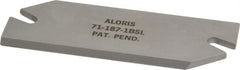 Aloris - Indexable Cut-Off Blade - GTN-5 Blade, AXA, BXA, CXA Series - Exact Tooling