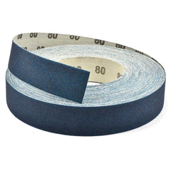 Superior Abrasives - Shop Rolls; Abrasive Material: Aluminum Oxide ; Roll Width (Inch): 1-1/2 ; Roll Length (yd): 50.00 ; Grit: 120 ; Backing Material: Cloth ; Backing Weight: J - Exact Tooling