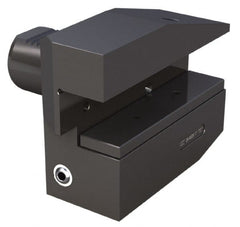 Global CNC Industries - 3/4" Max Cut, 30mm Shank Diam, VDI Toolholder - 60" Projection, 100mm Head Width, For B8, Through Coolant - Exact Tooling