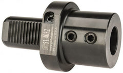 Global CNC Industries - 1-1/4" Max Cut, 40mm Shank Diam, VDI Toolholder - 75" Projection, 69mm Nose Diam, For E1, Through Coolant - Exact Tooling