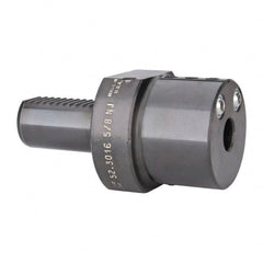 Global CNC Industries - 5/8" Max Cut, 30mm Shank Diam, VDI Toolholder - 60mm Projection, 5/8-11" Shank Thread, For E2, Through Coolant - Exact Tooling