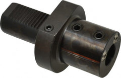 Global CNC Industries - 1" Max Cut, 40mm Shank Diam, VDI Toolholder - 75mm Projection, 5/8-11" Shank Thread, For E2, Through Coolant - Exact Tooling