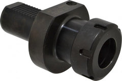 Global CNC Industries - 40mm Max Cut, 40mm Shank Diam, VDI Collet Chuck - 61mm Projection, 5/8-18" Shank Thread, ER40 Series, For E3, Through Coolant - Exact Tooling