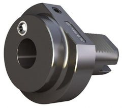 Global CNC Industries - MT1 Inside Morse Taper, Standard Length Morse Taper to Straight Shank - 2-63/64" OAL, Alloy Steel, Hardened & Ground Throughout - Exact Tooling