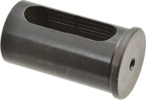 Global CNC Industries - 1/4" ID, 1-1/2" OD, 70mm Length Under Head, Type CV Lathe Tool Holder Bushing - 60mm Slot Length - Exact Tooling