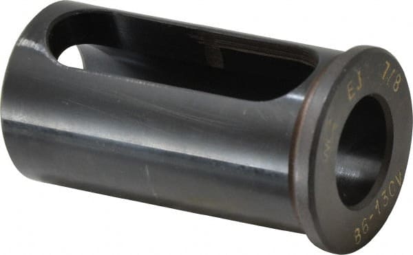 Global CNC Industries - 7/8" ID, 1-1/2" OD, 70mm Length Under Head, Type CV Lathe Tool Holder Bushing - 60mm Slot Length - Exact Tooling