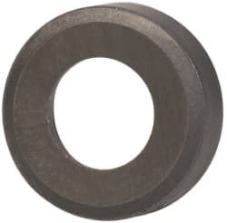Kennametal - 5.92mm Inscribed Circle, Round Turning Shim for Indexables - 1/8" Thick, SM Shim Style, Positive Rake, Neutral Cut - Exact Tooling