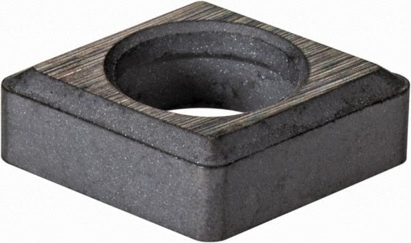 Kennametal - 3/8" Inscribed Circle, Diamond (Shape) Boring Bar Shim for Indexables - 1/8" Thick, ICSN Shim Style, Negative Rake - Exact Tooling