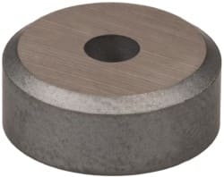 Kennametal - 1/2" Inscribed Circle, Round Boring Bar Shim for Indexables - 3/16" Thick, SM Shim Style, Negative Rake, Left Hand, Right Hand Cut - Exact Tooling