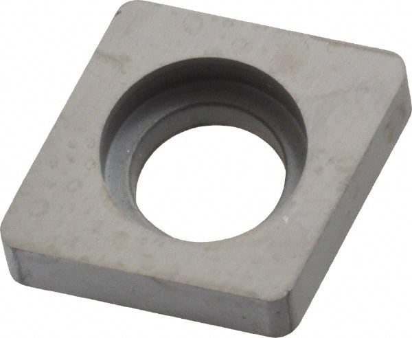 Kennametal - 7.9mm Inscribed Circle, Square Milling & Turning Shim for Indexables - Carbide, 0.188" Thick, SM Shim Style - Exact Tooling