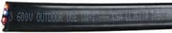 Hubbell Workplace - 14 AWG, 8 Strand, Black Machine Tool Wire - PVC, 1' Long - Exact Tooling