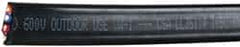 Hubbell Workplace - 14 AWG, 8 Strand, Black Machine Tool Wire - PVC, 1' Long - Exact Tooling
