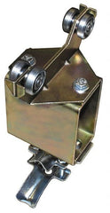 Hubbell Workplace - 1.05 kg, Steel Wheel, Cable Festoon Tow Trolley - Compatible with 0.31 to 0.59 Inch Round Cable - Exact Tooling