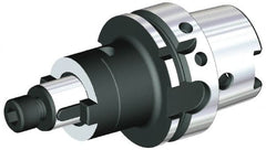 Kennametal - HSK80A Taper Shank 32mm Pilot Diam Shell Mill Holder - 60mm Flange to Nose End Projection, 58mm Nose Diam, DIN Flange Coolant - Exact Tooling
