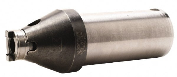 Kennametal - Series HTS, Head Connection 40, 2-1/2" Diam Weldon Flat Shank, Drill Body - 8.21" Body Length to Flange, SSF Toolholder, 70mm Nose Diam, 375.95mm OAL, Through Coolant - Exact Tooling