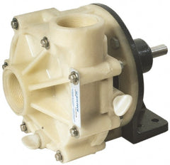 Pentair - 1/2 HP, Corrosion Resistant Pump - 1-1/2 Inlet Size, 1-1/2 Outlet Size, Polypropylene - Exact Tooling