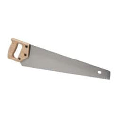 Stanley - 20" Steel Blade Handsaw - Hardwood Handle, Traditional, 23-1/2" OAL - Exact Tooling