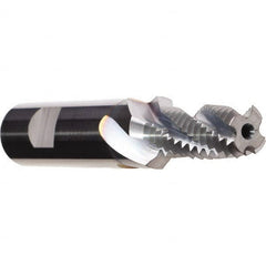 Emuge - M12x1.75 Metric, 0.3898" Cutting Diam, 4 Flute, Solid Carbide Helical Flute Thread Mill - Internal Thread, 25.25mm LOC, 90mm OAL, 14mm Shank Diam - Exact Tooling