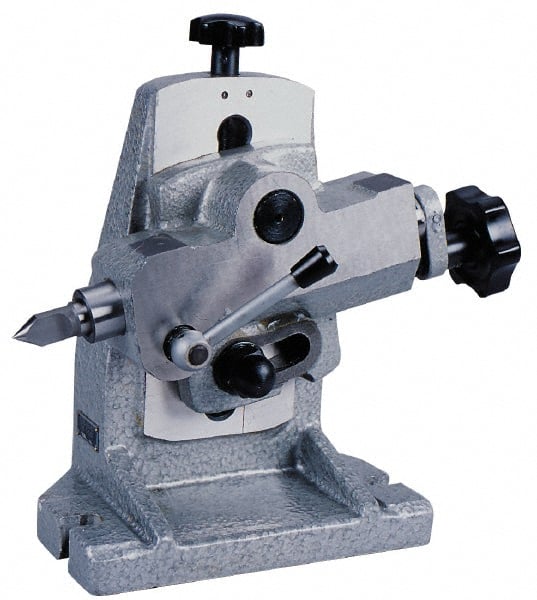 Phase II - 12" Table Compatibility, 7.1 to 9" Center Height, Tailstock - For Use with Rotary Table - Exact Tooling