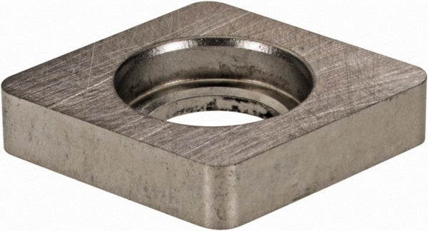 Sumitomo - 1/2" Inscribed Circle, Diamond (Shape) Boring Bar Shim for Indexables - 3" Thick, SCW Shim Style, Neutral Cut - Exact Tooling