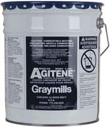 Graymills - 5 Gal Pail Parts Washer Fluid - Solvent-Based - Exact Tooling